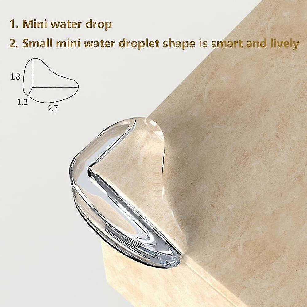 10pcs Table Corner Protectors - PVC Babies Proofing Guards for Furniture Edge Protection V1263-JX-4515