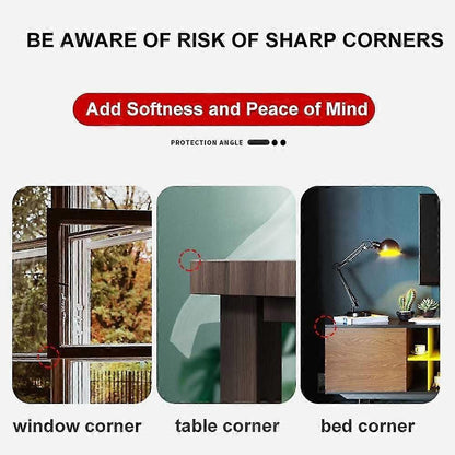 10pcs Table Corner Protectors - PVC Babies Proofing Guards for Furniture Edge Protection V1263-JX-4515