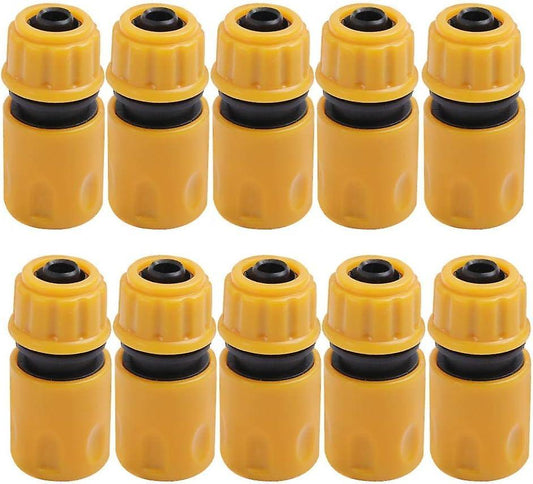 10pcs Garden Hose Nozzles & Quick Connectors - Plastic Garden Hose Spray Fittings Kit V1263-JX-4517