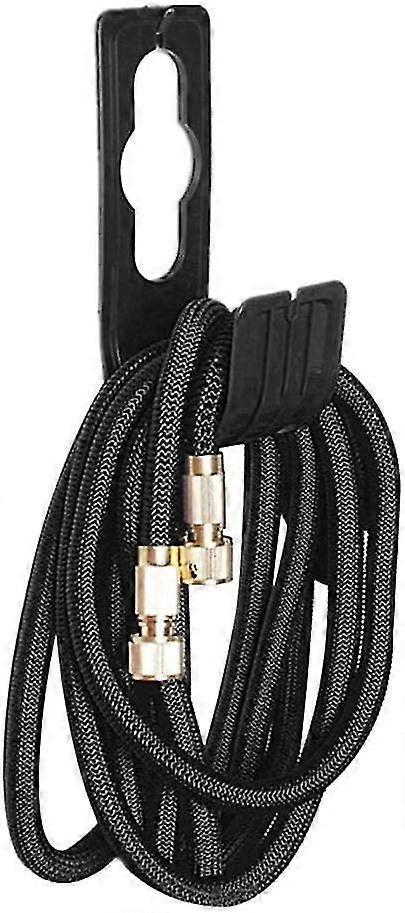 Steel Garden Hose Holder - Wall Hanging Water Hose Hook for Outdoor Watering Storage V1263-JX-4518