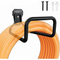 Heavy Duty Garden Hose Holder - Wall Mount Metal Hose Hook with Screws for Hose V1263-JX-4522