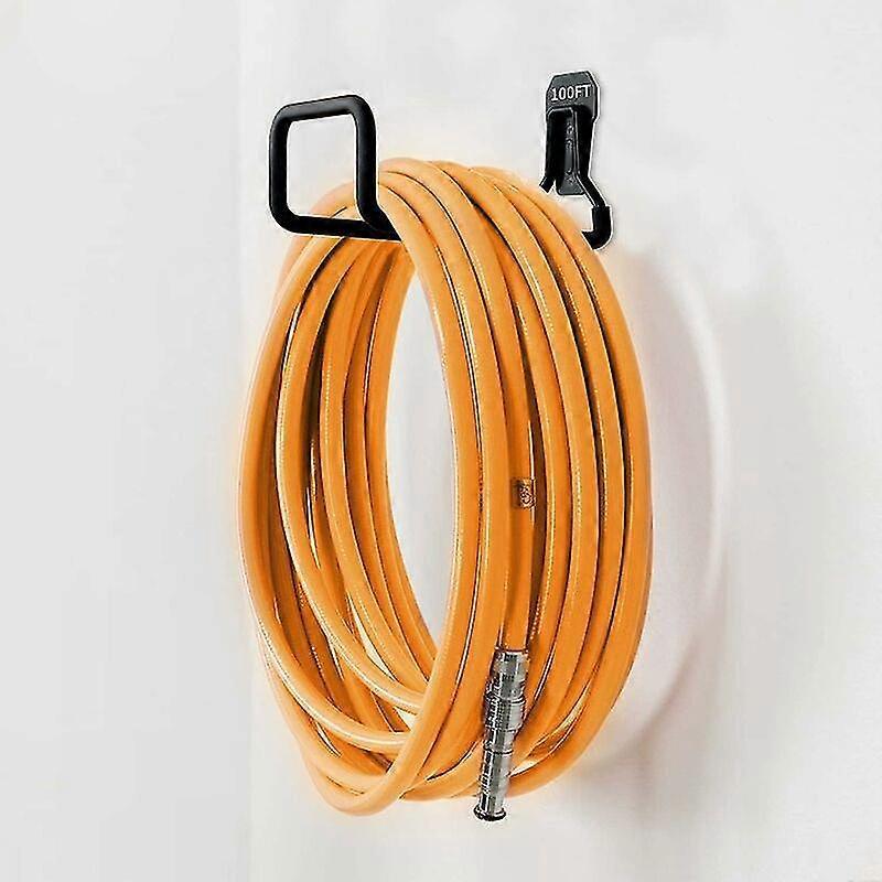 Heavy Duty Garden Hose Holder - Wall Mount Metal Hose Hook with Screws for Hose V1263-JX-4522