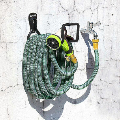 Heavy Duty Garden Hose Holder - Wall Mount Metal Hose Hook with Screws for Hose V1263-JX-4522