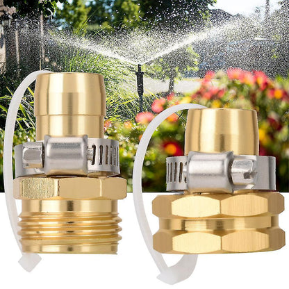 Garden Hose Quick Connect Set - Water Hose Fittings for Fast Attachment V1263-JX-4528