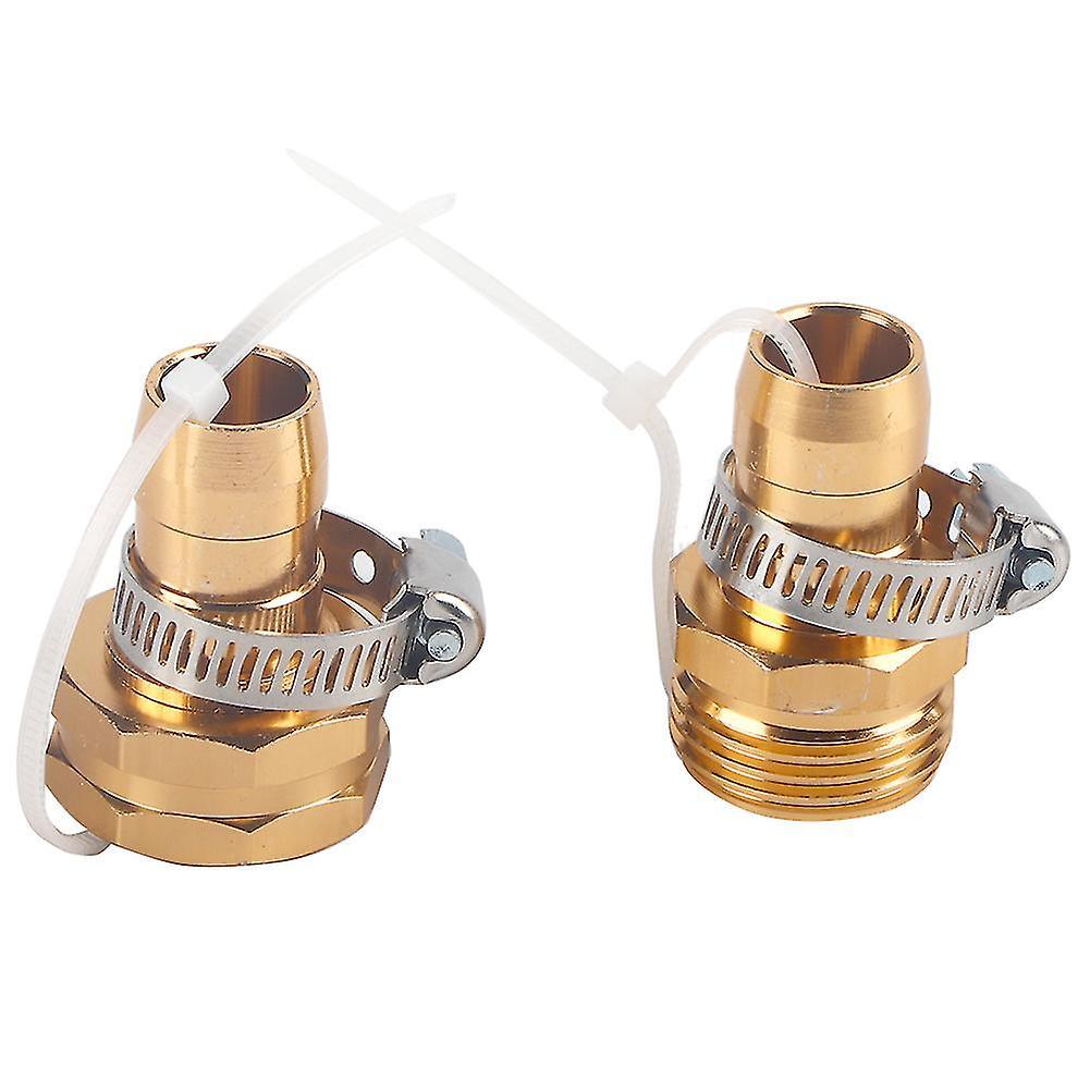 Garden Hose Quick Connect Set - Water Hose Fittings for Fast Attachment V1263-JX-4528