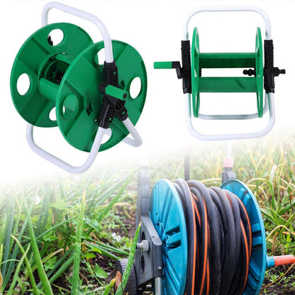 Heavy Duty Hose Reel Cart - Multifunction Garden Hose Organizer with Wheels V1263-JX-4530