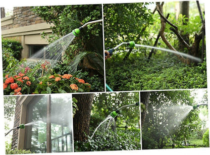 High Pressure Garden Hose Sprayer - Adjustable Water Nozzle for Lawn & Garden V1263-JX-4536