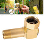 Universal Garden Hose Adapter - Connector for Faucets, Taps, or Hose Splitters V1263-JX-4540