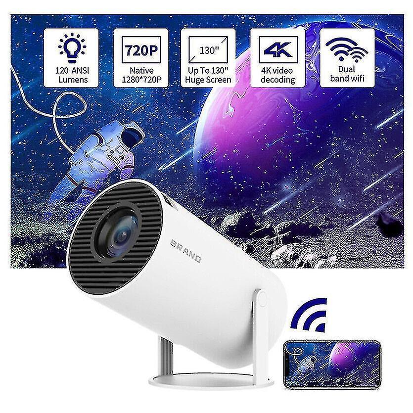 HD Projector - Portable HD Screen Video Projector for Indoor/Outdoor Use V1263-JX-4553