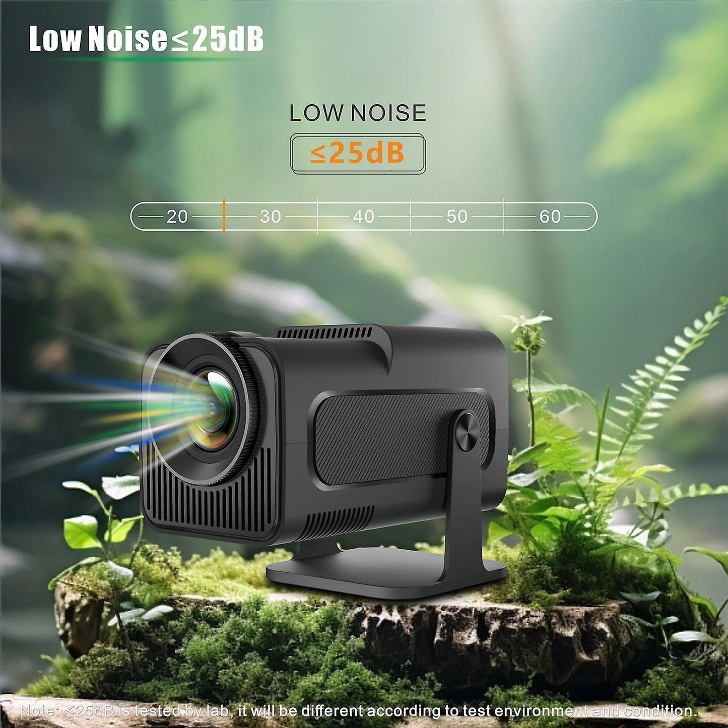 Flexible Angle Portable Projector - Mini Projector for Phone, Outdoor Movies V1263-JX-4554