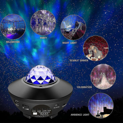 Star Projector for Bedrooms - Starlight Galaxy Light with Adjustable Modes V1263-JX-4556