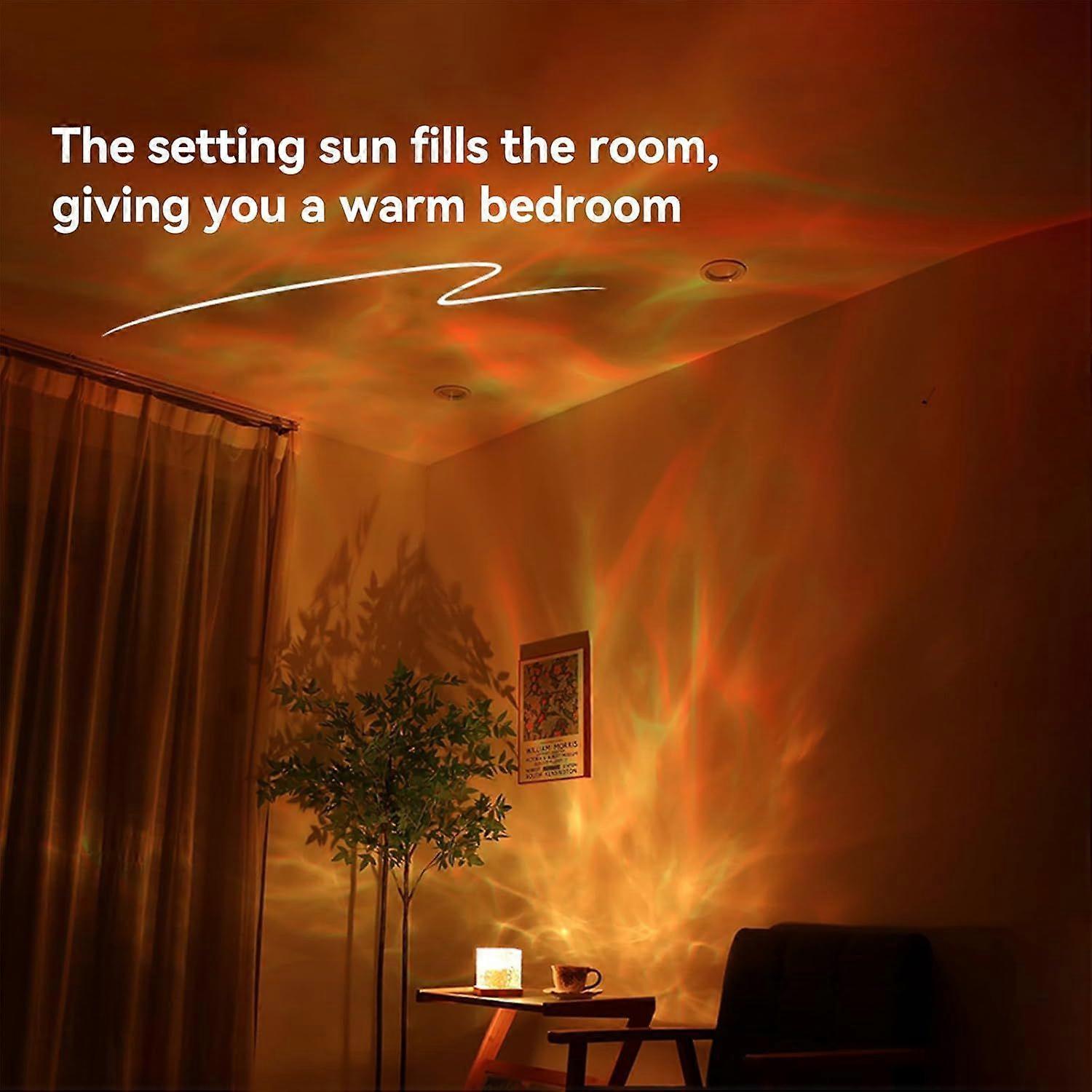 Northern Lights Projector - Aurora and Ocean Wave Ceiling Night Light V1263-JX-4560