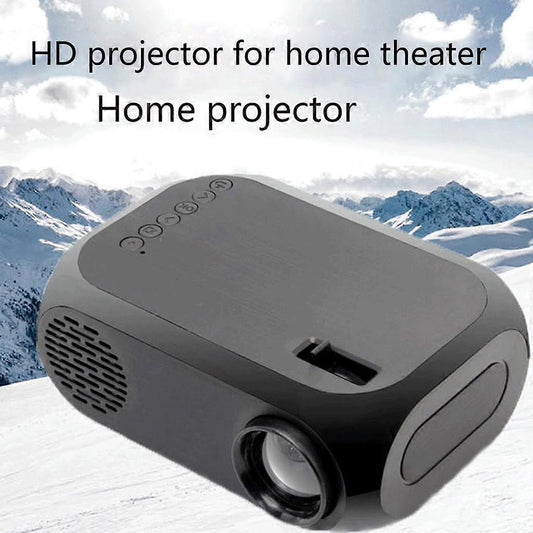 Mini LED Movie Projector - Indoor & Outdoor Home opera Projector V1263-JX-4566