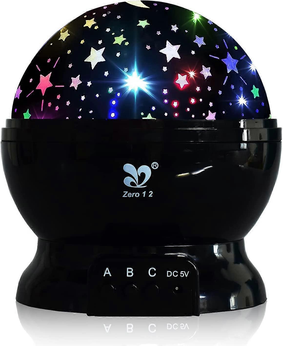 Star Projector Night Light - Babies Bedroom Ceiling Light Projector Lamp V1263-JX-4568