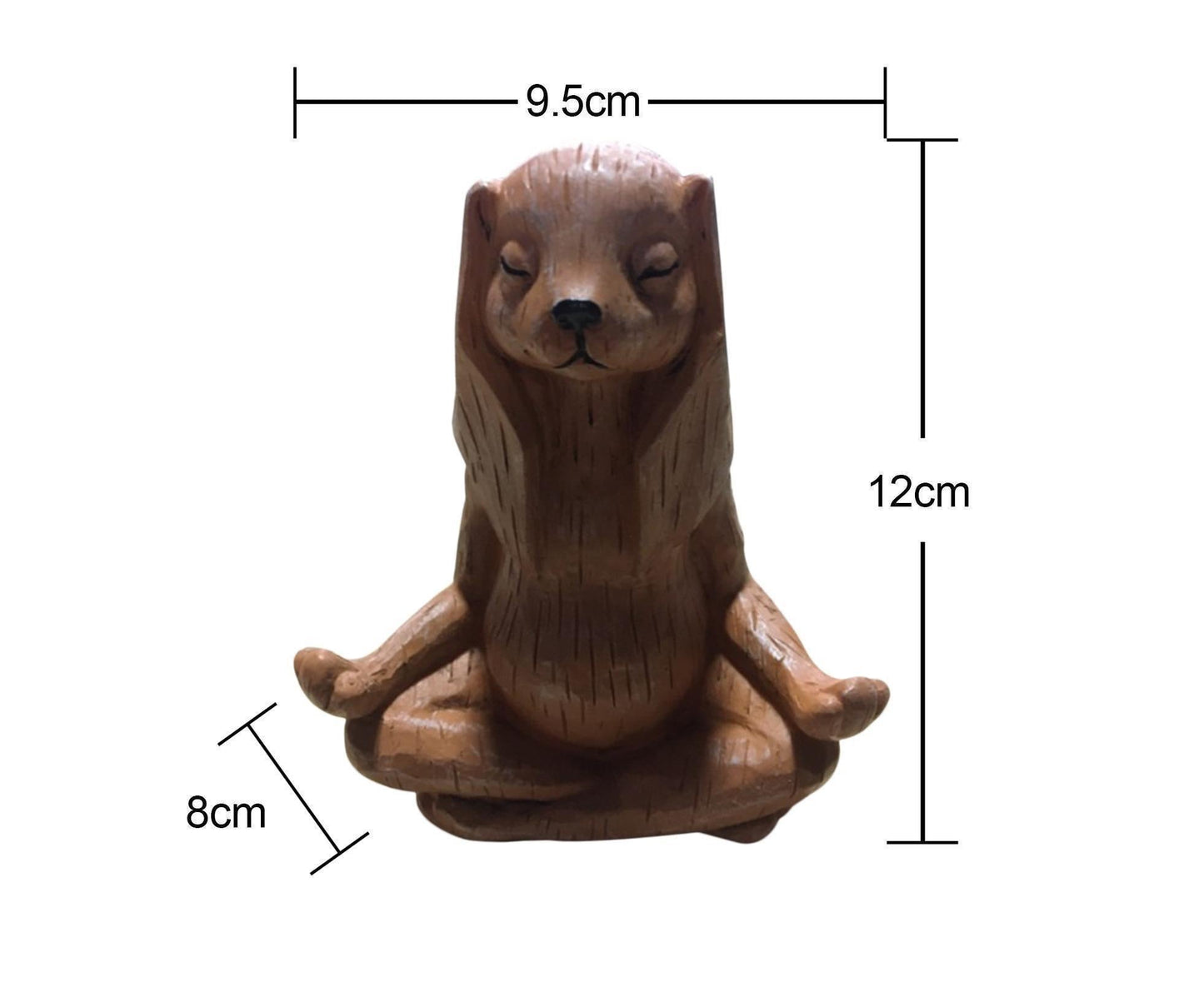 Figurine Rabbit Mold Home Decor Resin Easter Thanksgiving Small Statue for Office V1263-JX-457