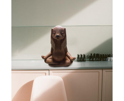 Figurine Rabbit Mold Home Decor Resin Easter Thanksgiving Small Statue for Office V1263-JX-457