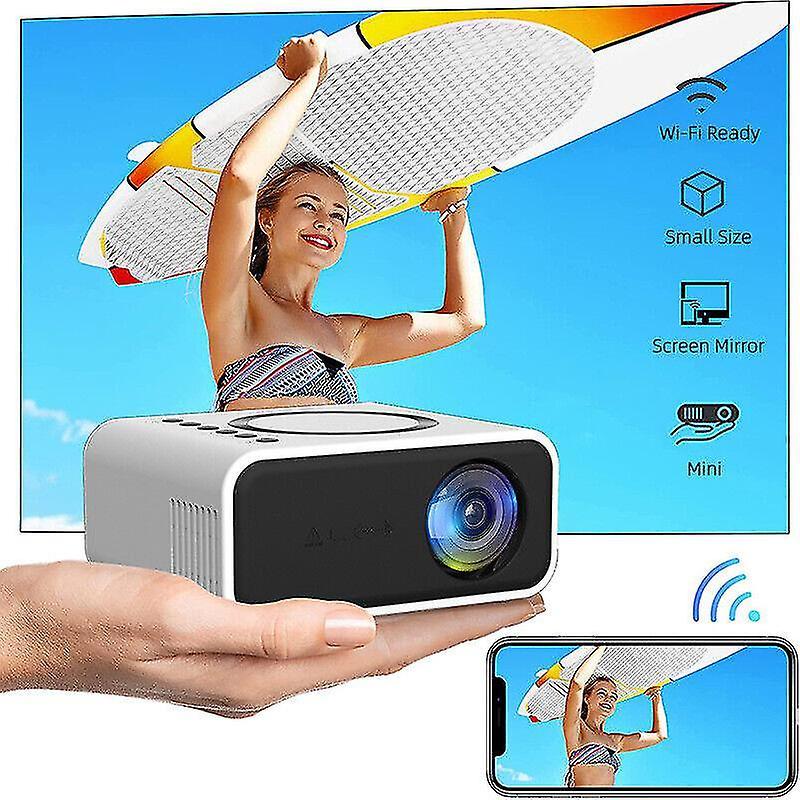 3000 Lumens Mini 4K Projector - Portable Home Cinema Projector V1263-JX-4572