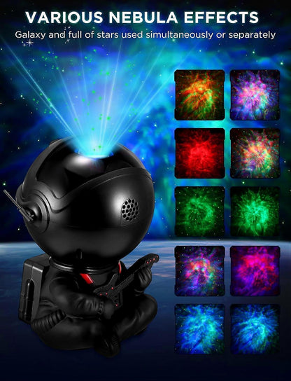 Space Astronaut Projector - Nebula Modes Galaxy Projector with Remote Control V1263-JX-4573