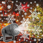 Christmas LED Rotating Snowflake Projector Lamp for Home Decor & Party V1263-JX-4583