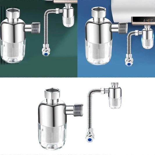 Reusable Sink Water Filter, Steel Household Tap Filter, Easy Installation V1263-JX-4598