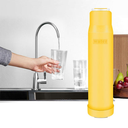 4pcs Carbon Water Filter Cartridges for Kitchen Use (2 Yellow + 2 White) V1263-JX-4599