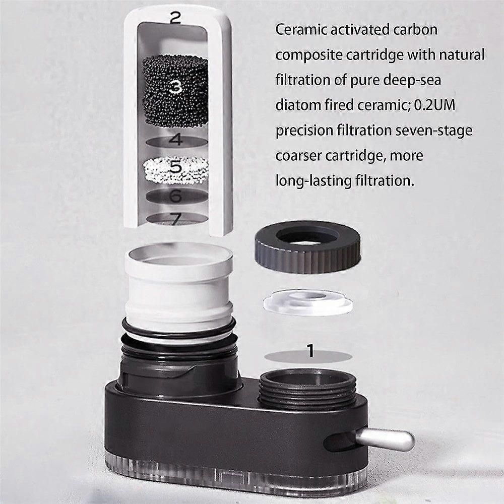 Tap Water Filter Purifier for Faucet, Kitchen and Household Use V1263-JX-4607