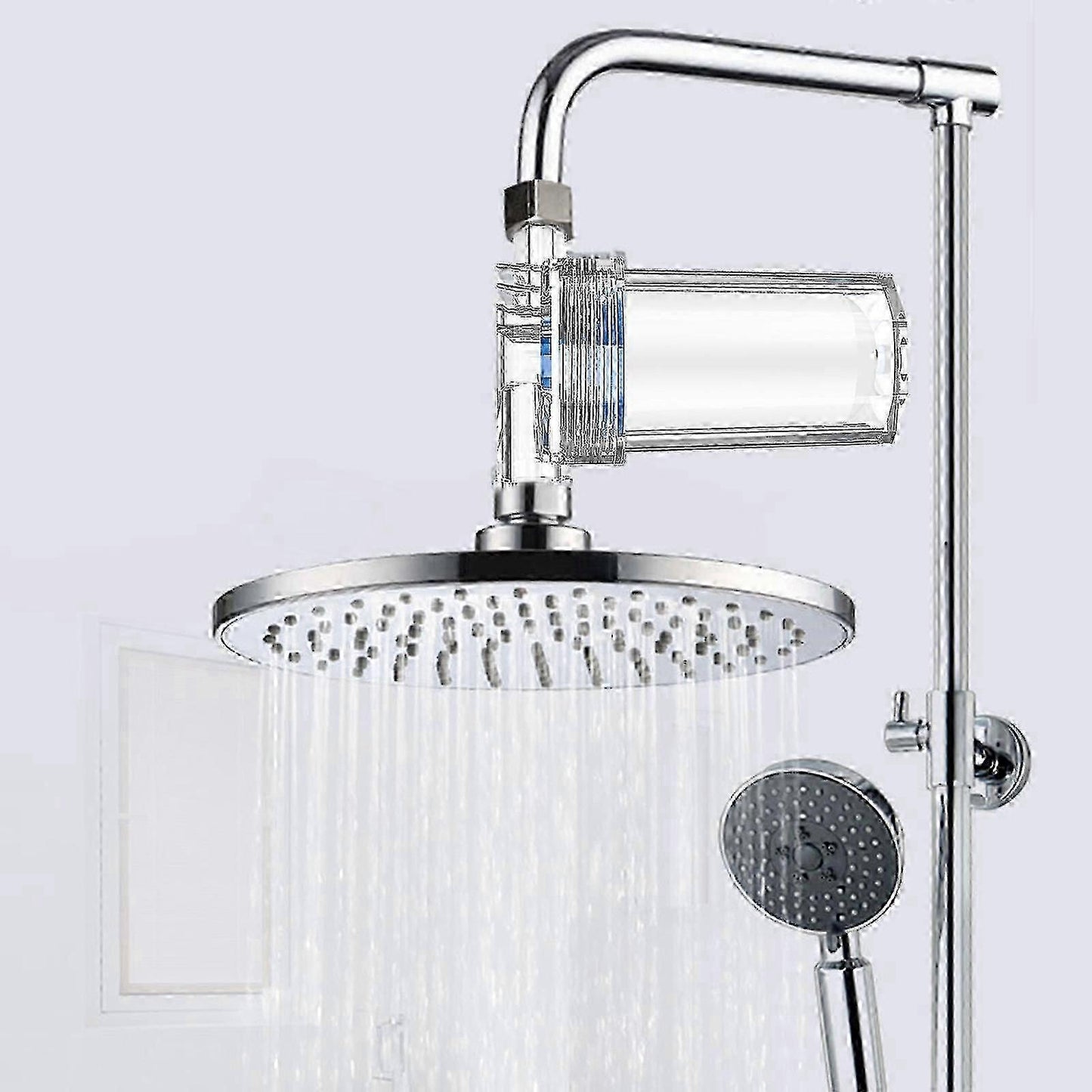 Water Filter for Washing Machine, Showerhead, Bath, Toilet, Travel & Household Use V1263-JX-4608