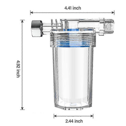 Water Filter for Washing Machine, Showerhead, Bath, Toilet, Travel & Household Use V1263-JX-4608