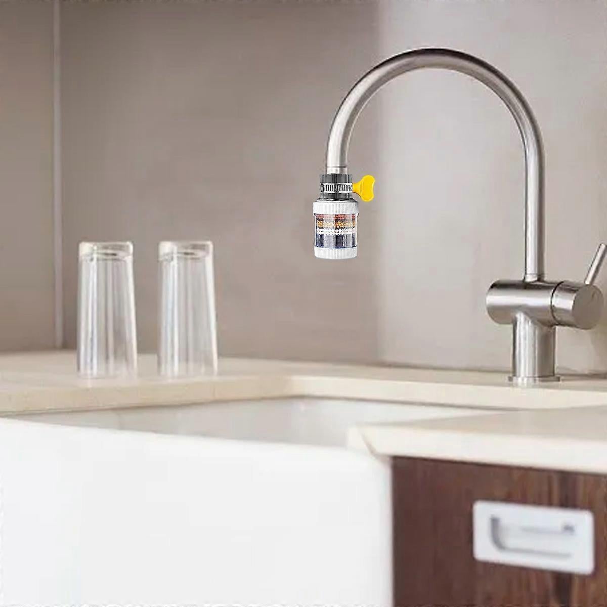3-Pack Sink Faucet Water Filters with Replacements for Kitchen V1263-JX-4609