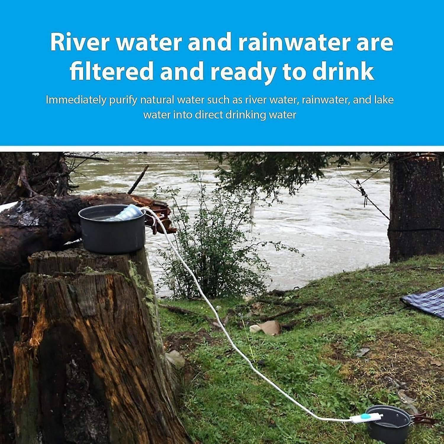 Lightweight Camping & Hiking Backpacking Water Purifier V1263-JX-4630