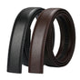 2pcs Men's Genuine Leather Belts for Jeans, Youth Black Leather Belts V1263-JX-4636