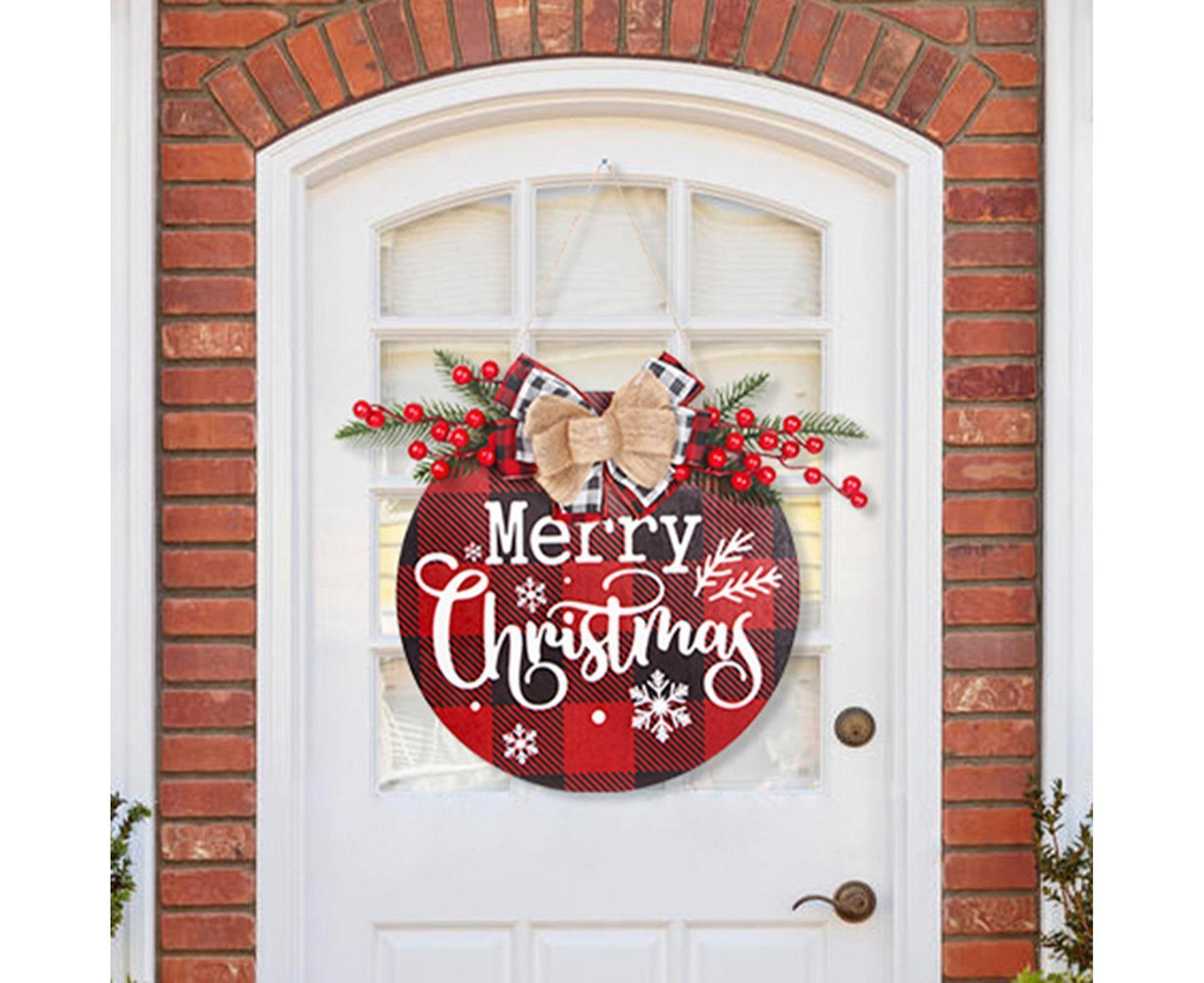 Hanging Plaque for Door-Red V1263-JX-464