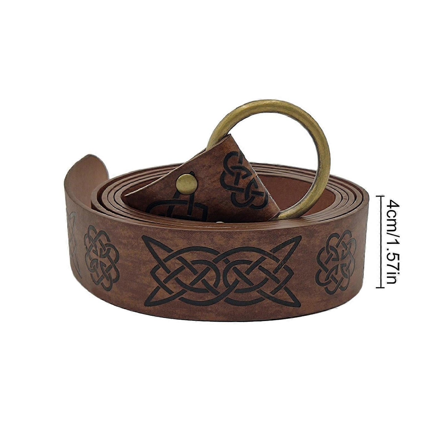 Medieval Viking Leather Belt with Renaissance Pouch Bag V1263-JX-4641