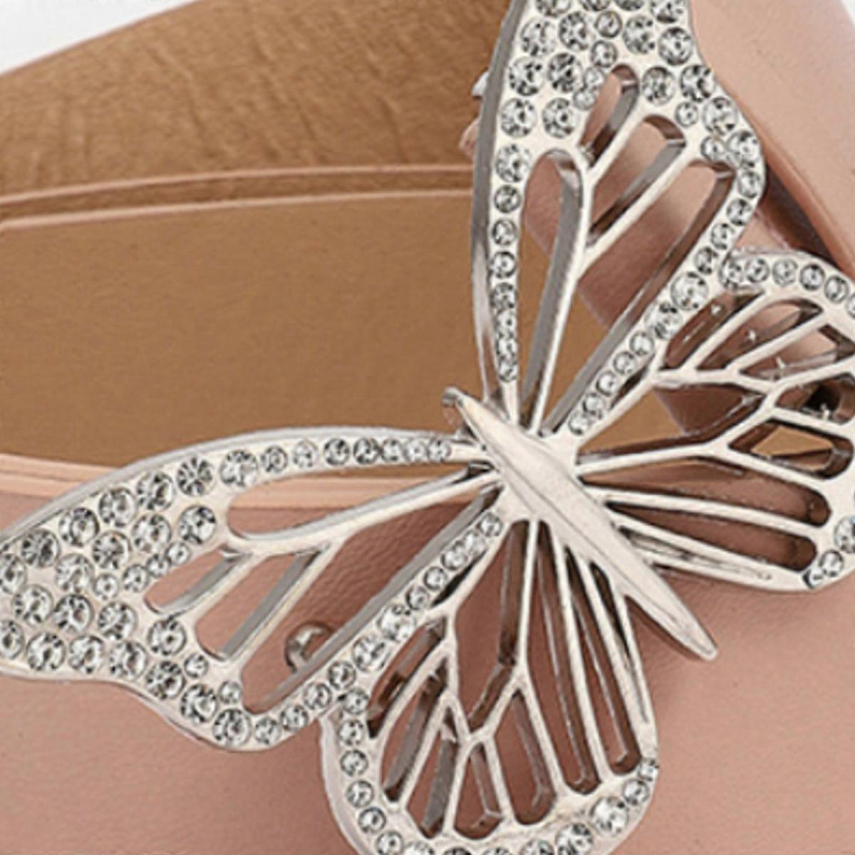 Women's Leather Belt with Buckle for Jeans and Dresses V1263-JX-4642