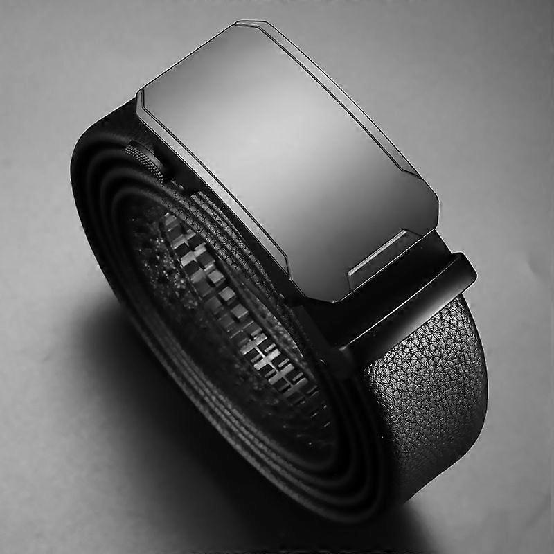 Men's Leather Belt, Automatic Buckle, Business & Casual Belt, Wholesale Available V1263-JX-4645