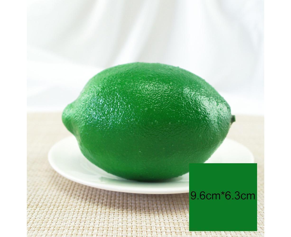 10Pcs Mini Artificial Lemon Simulation Fruit Photography Prop Party Table Decor-Yellow V1263-JX-465