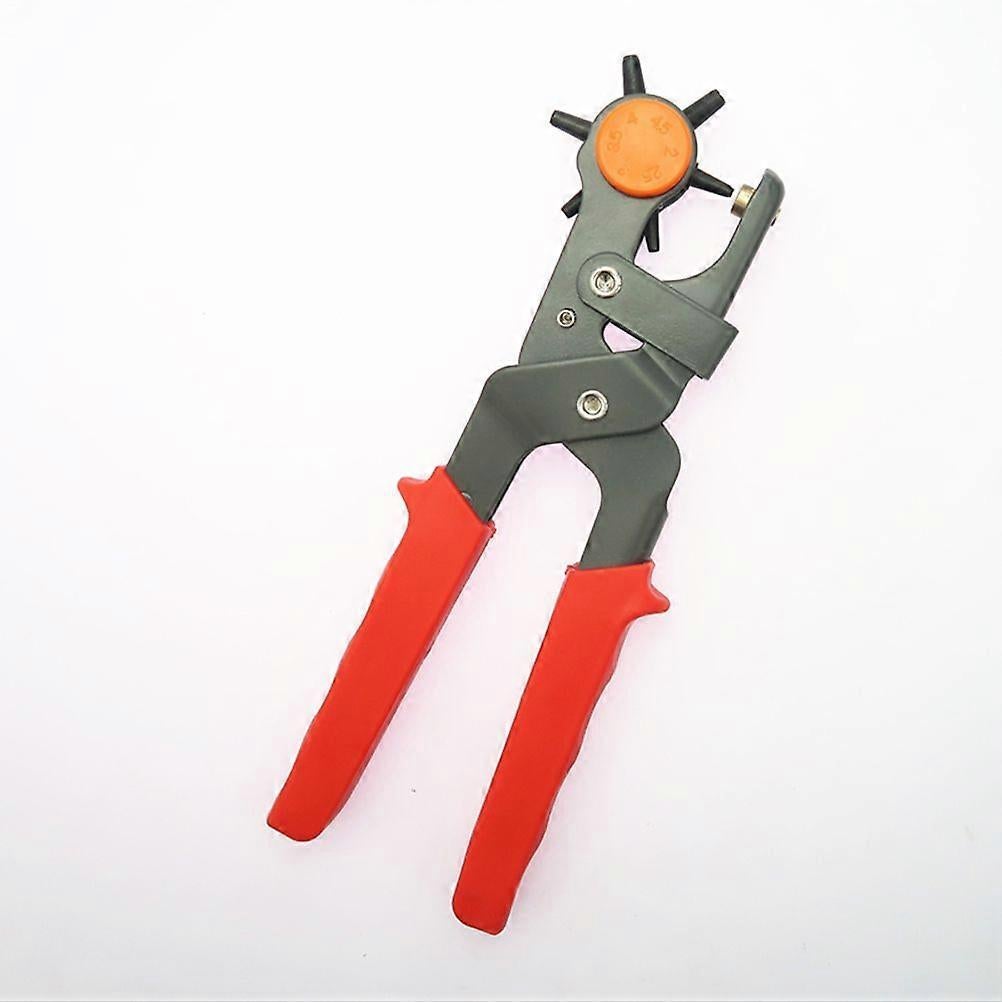 Leather Belt Hole Punch Plier Tool for Sewing and Eyelet Punching V1263-JX-4652