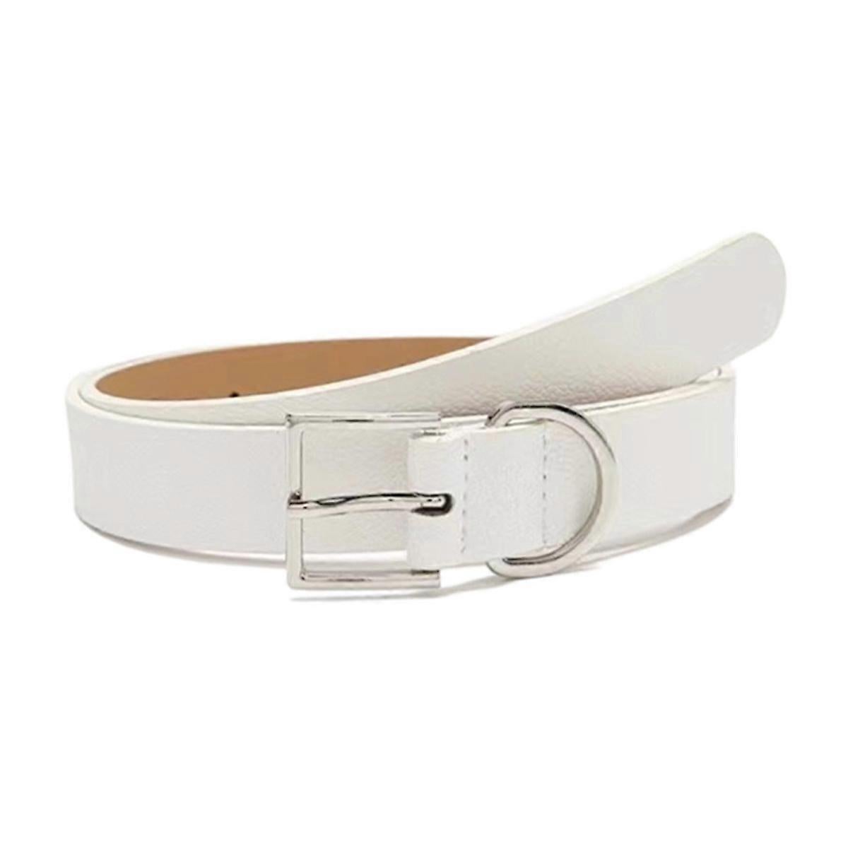 Women's PU Leather Belt for Jeans, Fashion Alloy Buckle V1263-JX-4653