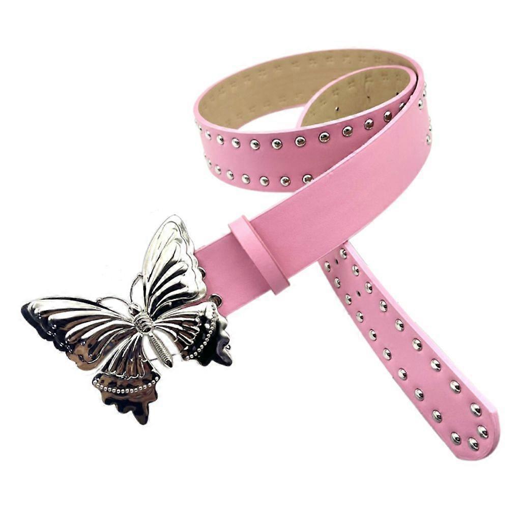 Women's Trendy Leather Waist Belt, Versatile Novelty Style V1263-JX-4658