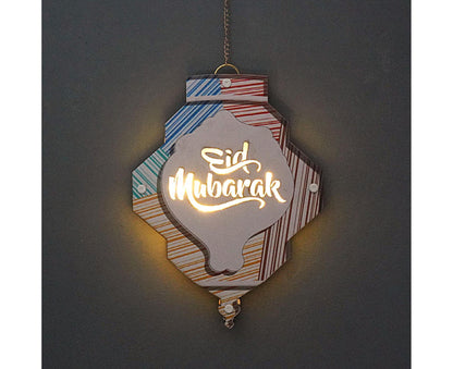 LED Wooden Pendant Wall Art Decor for Home V1263-JX-468