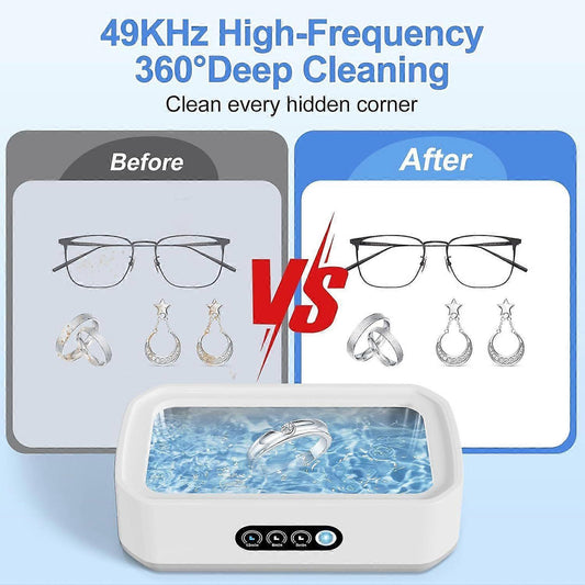 45kHz Ultrasonic Jewelry Cleaner Machine for Gold, Silver, Rings & All Jewelry V1263-JX-4688