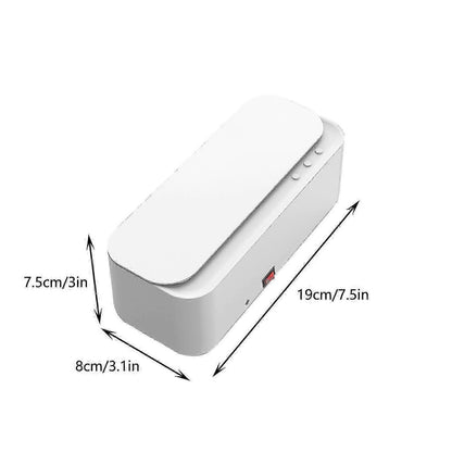 Ultrasonic Glasses & Jewelry Cleaner, Compact Household Cleaning Machine V1263-JX-4689