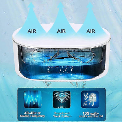 Blumway Mini Ultrasonic Jewelry Cleaner, Professional Portable Cleaner V1263-JX-4690
