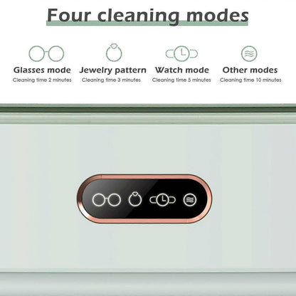 300ml 45kHz Ultrasonic Jewelry & Silverware Cleaner, Sonic Cleaning Machine V1263-JX-4695