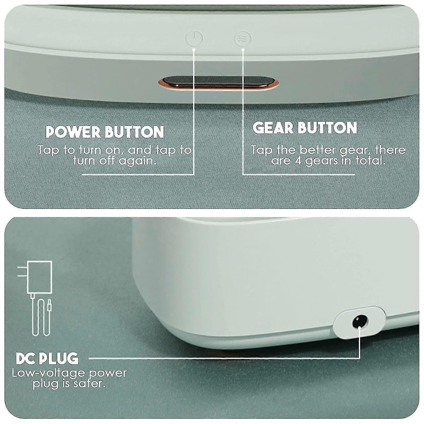 300ml 45kHz Ultrasonic Jewelry & Silverware Cleaner, Sonic Cleaning Machine V1263-JX-4695