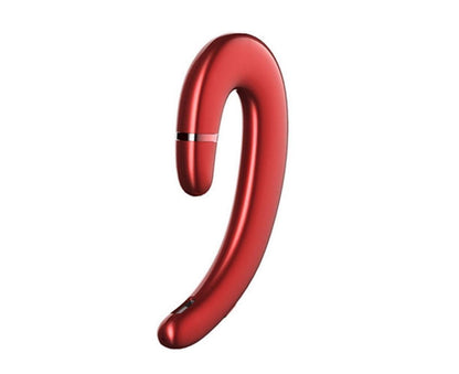 Ear Hook Wireless Headphones - Non Ear Plug - Noise Cancelling Single Ear Headset with Mic V1263-JX-47