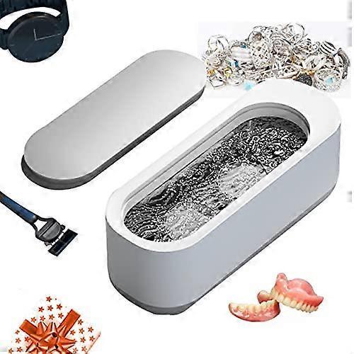 45kHz Ultrasonic Jewelry Cleaner for Silver, Retainers, Eyeglasses & Coins V1263-JX-4700