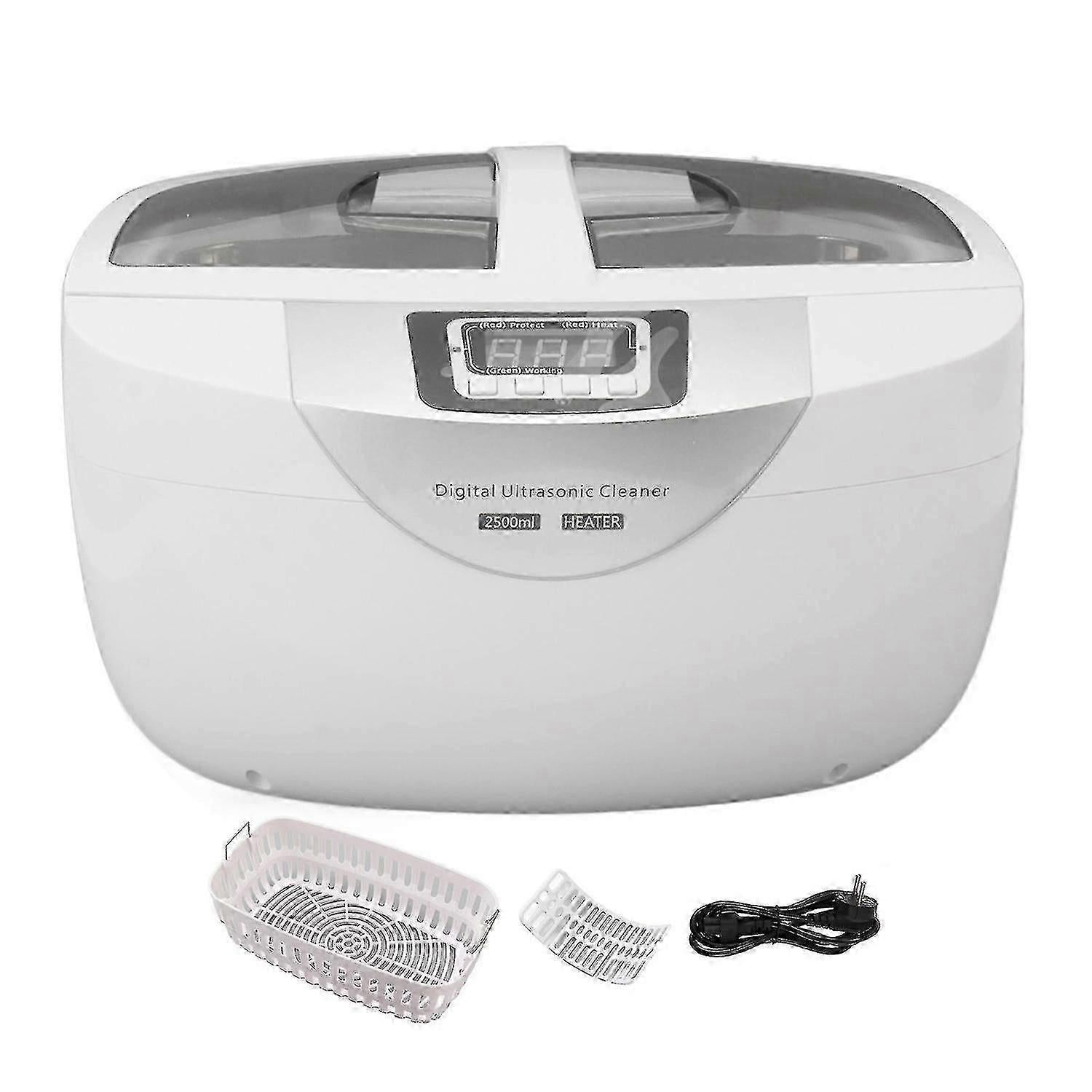 2500ml Jewelry Cleaner Machine with Heating & Digital Display V1263-JX-4702