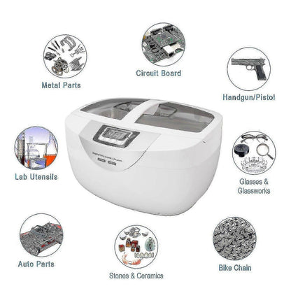 2500ml Jewelry Cleaner Machine with Heating & Digital Display V1263-JX-4702