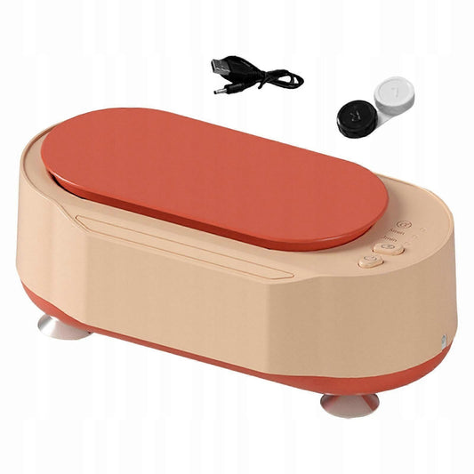 Electric Jewelry Cleaner 15W, Pink Portable Cleaning Machine V1263-JX-4708